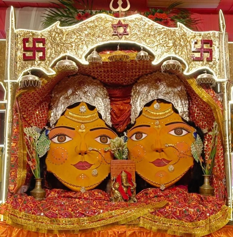 मां नंदा सुनंदा ने के दर्शनों के साथ ही महोत्सव की हुई शुरूआत।