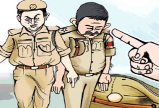 वाल्मीकि गैंग कनेक्शन पर बड़ा एक्शन: दो पुलिसकर्मी गिरफ्तार, एसटीएफ की सख्ती से हड़कंप