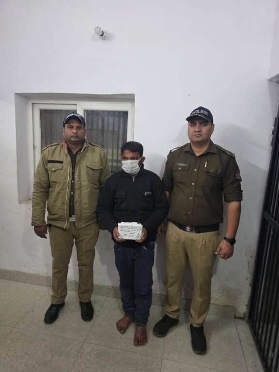 हल्द्वानी : चेकिंग के दौरान अवैध चाकू के साथ धर्मेंद्र को पुलिस ने किया गिरफ्तार