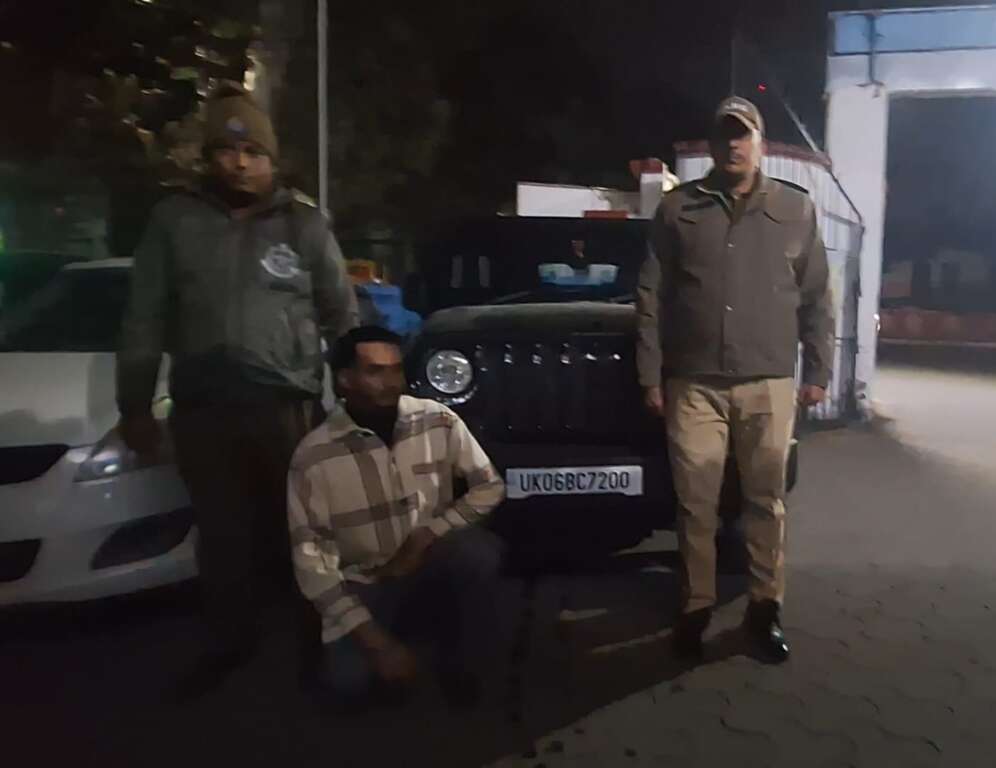 हल्द्वानी : थार से स्टंट करने वाले रईसजादे को पुलिस ने किया गिरफ्तार,थार को सीज करते हुए लाइसेंस किया सीज