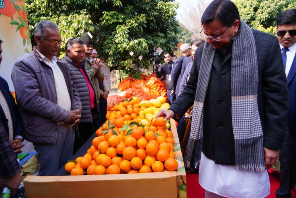 देहरादून : दिल्ली में भी आयोजित होगा उत्तराखंड माल्टा महोत्सव,सीएम पुष्कर धामी ने माल्टा महोत्सव का किया शुभारंभ