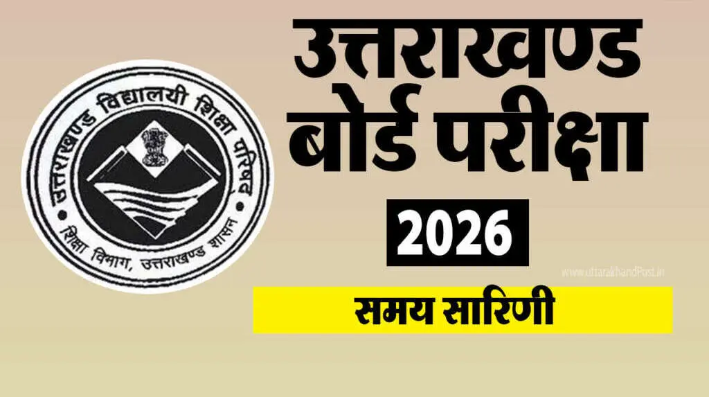 उत्तराखंड बोर्ड परीक्षाओं का कार्यक्रम घोषित, 21 फरवरी से 20 मार्च तक होंगी परीक्षाएं